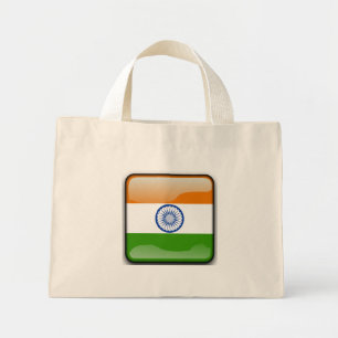 Bolsa Tote Mini Bandeira da Índia