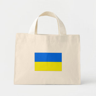 Bolsa Tote Mini Bandeira da Ucrânia