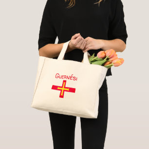 Bolsa Tote Mini Bandeira de Guernési