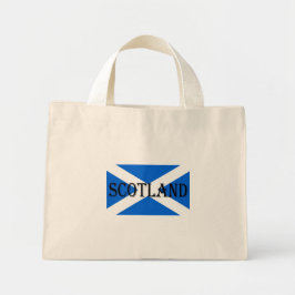 Bolsa Tote Mini Bandeira escocesa ttcn