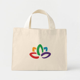Bolsa Tote Mini Barra de ferramentas 'Lotus Flower'