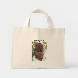 Bolsa Tote Mini Barras Tarsier Filipinas
