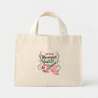 Bolsa Tote Mini Beijos de Sereia Desejos de Estrela do Mar