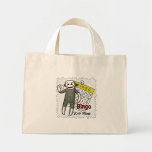 Bolsa Tote Mini Bingo do Macaco de Meia
