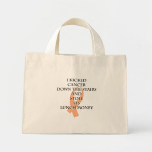 Bolsa Tote Mini Bloco de canceres (Fita de Pêssego)