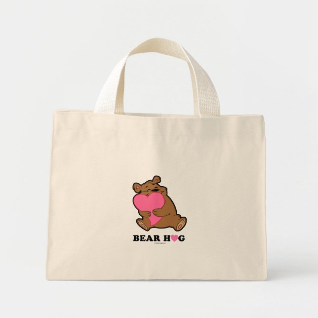 Bolsa Tote Mini Bolsas de Luz do Bear Hug (Frente)