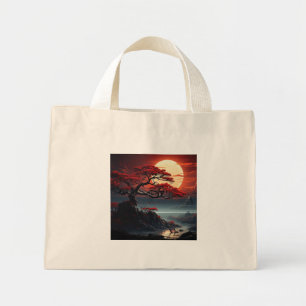 Bolsa Tote Mini Bonsai Tree