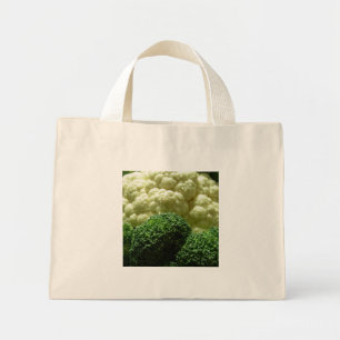 Bolsa Tote Mini Brocoli e couve-flor