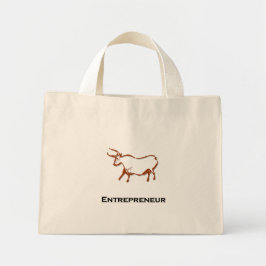 Bolsa Tote Mini Bull Entrepreneur Brown