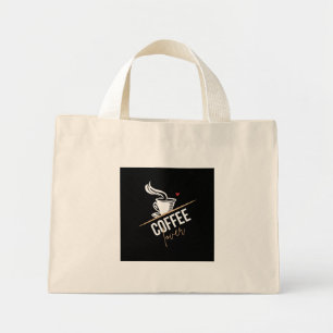 Bolsa Tote Mini Café Amantes De Café Mug