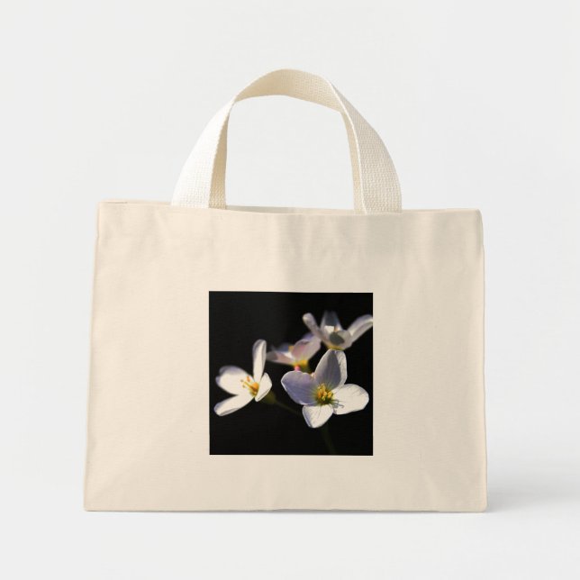 Bolsa Tote Mini Cardamine Pratensis Flowers ttcna (Frente)