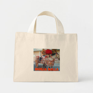 BOLSA TOTE MINI CARRETTO, SICILIA BELLA