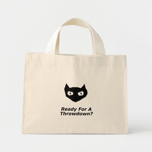 Bolsa Tote Mini Cat Boo Pronta Para Um Lançamento (Frente)