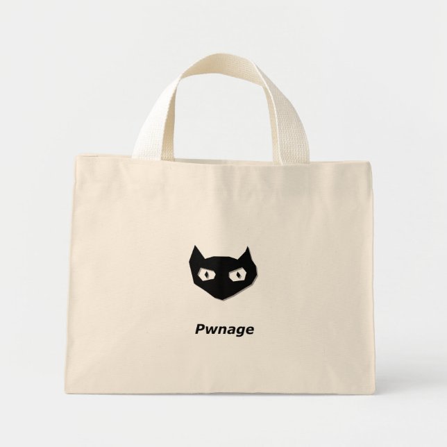 Bolsa Tote Mini Cat Boo Pwange (Frente)