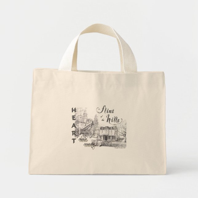 Bolsa Tote Mini Colinas Flint (Frente)