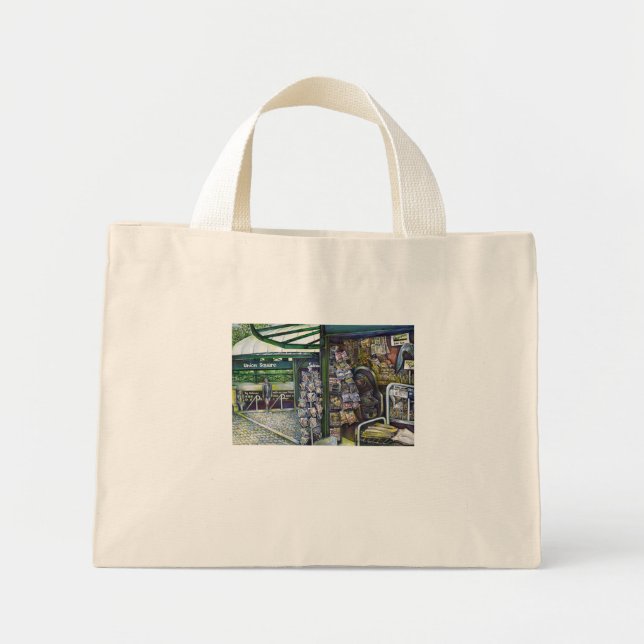 Bolsa Tote Mini Como Uma Imagem É Inimaginativa? (Frente)