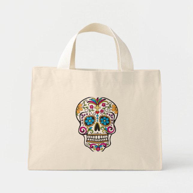 Bolsa Tote Mini Cranio de Açúcar (Frente)