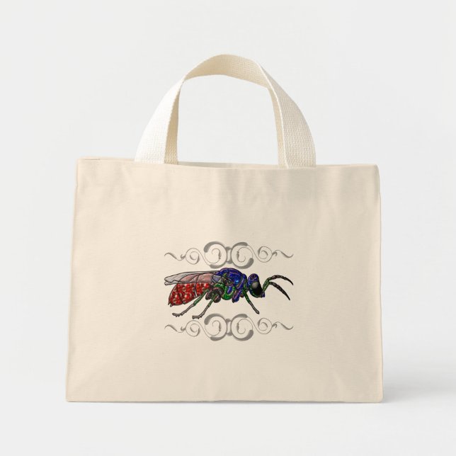 Bolsa Tote Mini Cuckoo Wasp (Frente)
