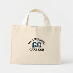 Bolsa Tote Mini Design de Cabo Cod "Varsity".