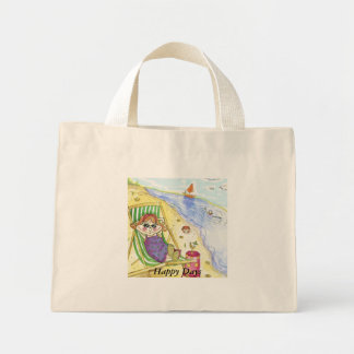 Bolsa Tote Mini Dias felizes