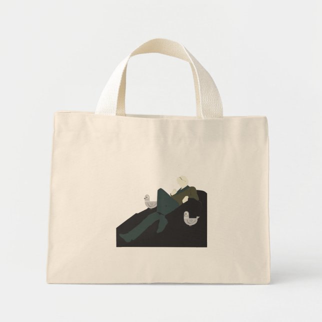 Bolsa Tote Mini Dublim gráfico (Frente)