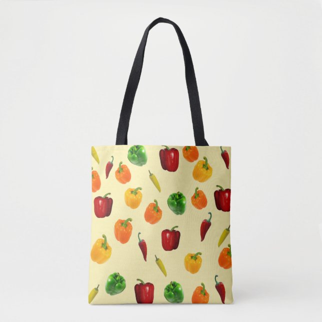 Bolsa Tote Mini e Bell Pepper Texture Bag (Frente)