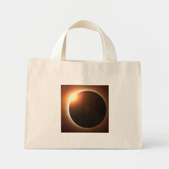 Bolsa Tote Mini Eclipse Solar Total (Frente)