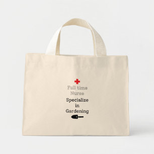 Bolsa Tote Mini Especialização em Enfermeiros de Tempo de cheio em