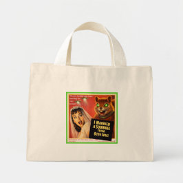 Bolsa Tote Mini Esquilo do Espaço Exterior