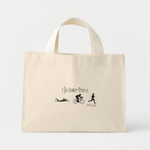 Bolsa Tote Mini Eu Vejo Pessoas Loucas