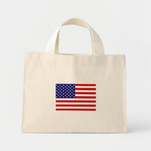 Bolsa Tote Mini EUA Flag bagttcn
