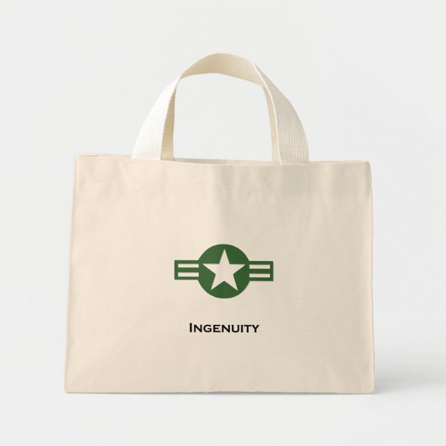 Bolsa Tote Mini EUA Ingenuity Green (Frente)