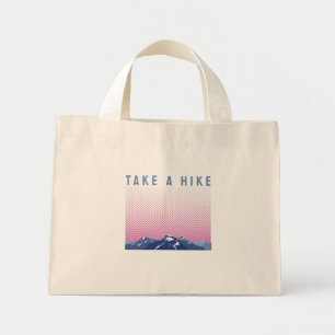 Bolsa Tote Mini Faça um caminhada/Aventura ao ar livre