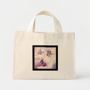 Bolsa Tote Mini Fadas da Chuva Fazendo Chuva