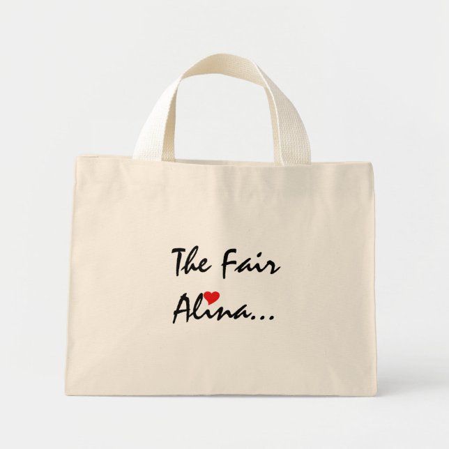 Bolsa Tote Mini Fair Alina (Frente)