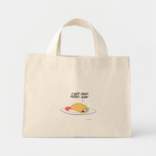 Bolsa Tote Mini Falando sobre Bolsas leves de Tenpura
