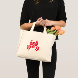 Bolsa Tote Mini Fantasma Vai Temporada Assustadora