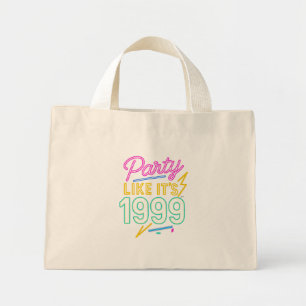 Bolsa Tote Mini Festa Como Se Fosse 1999®™ – Neon Voltage