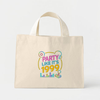 Bolsa Tote Mini Festa Como Se Fosse 1999®™ – Trilha Sonora Neon