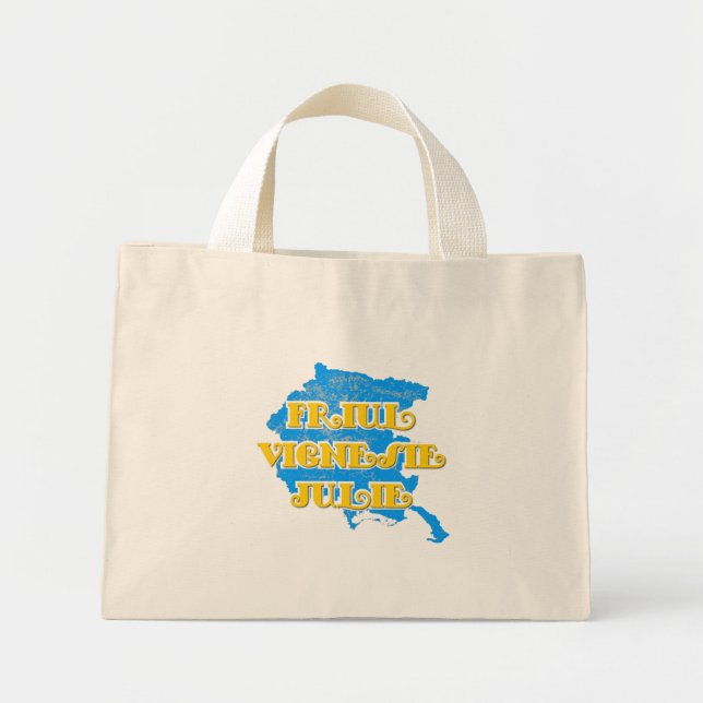 Bolsa Tote Mini Friuli-Venezia Giulia (Frente)