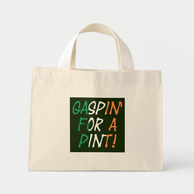 Bolsa Tote Mini Gaspin Para Um Tcnt Pint (Frente)