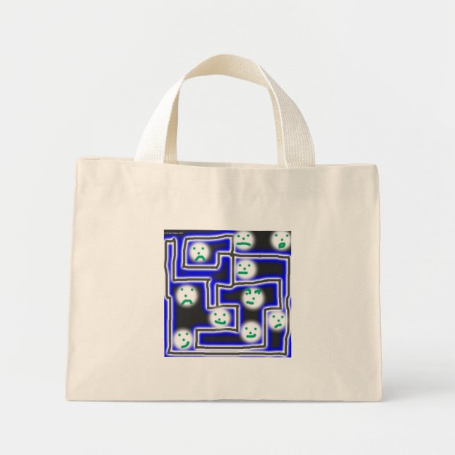 Bolsa Tote Mini Ghosts Bag (Frente)