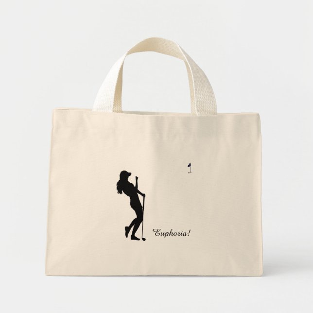 Bolsa Tote Mini Golfeira Personalizado  (Frente)