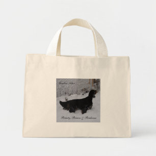 Bolsa Tote Mini Gordon Setter Tote Bag