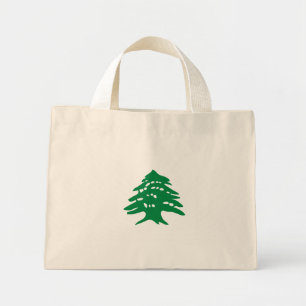 Bolsa Tote Mini Green Lebanon Cedar