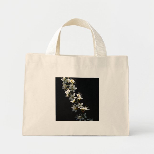 Bolsa Tote Mini Hawthorn Flowers ttcna (Frente)