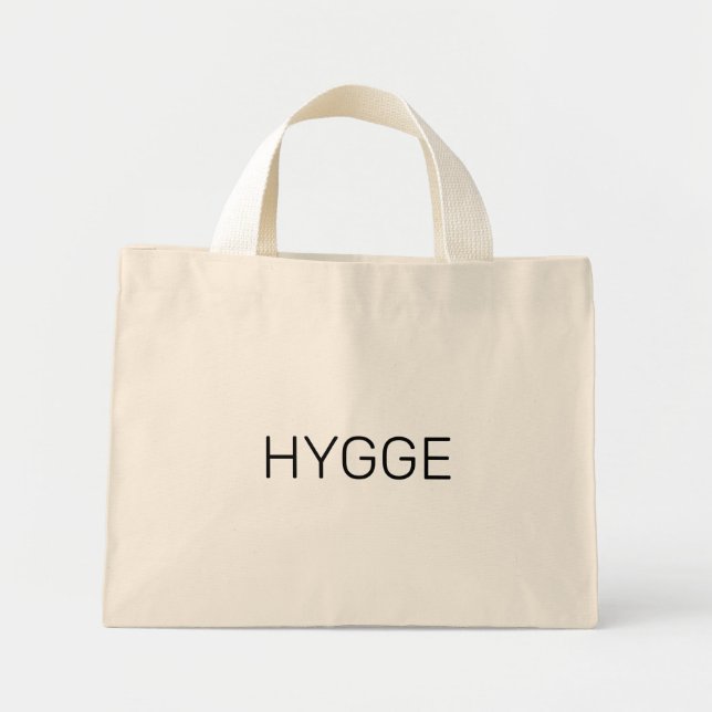 Bolsa Tote Mini Hygge Black (Frente)