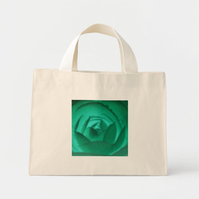 Bolsa Tote Mini Hypnotic Camellia Flor Tote Bag (Frente)