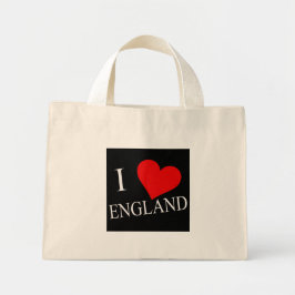 Bolsa Tote Mini I Heart England wt ttcnt