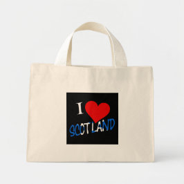 Bolsa Tote Mini I Heart Scotland overlay ttcnt